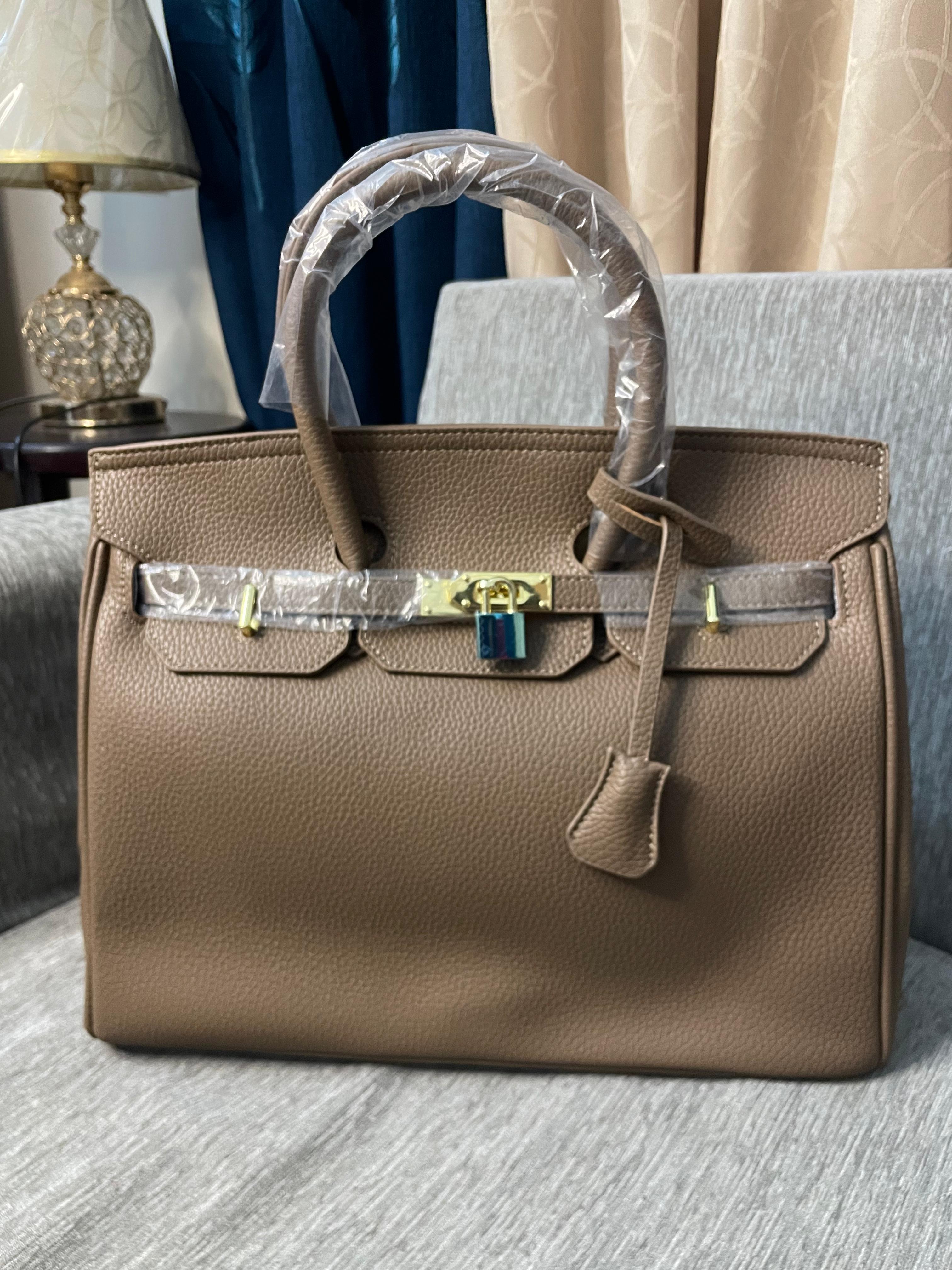 Harms Platinum Tote bag  with long strap