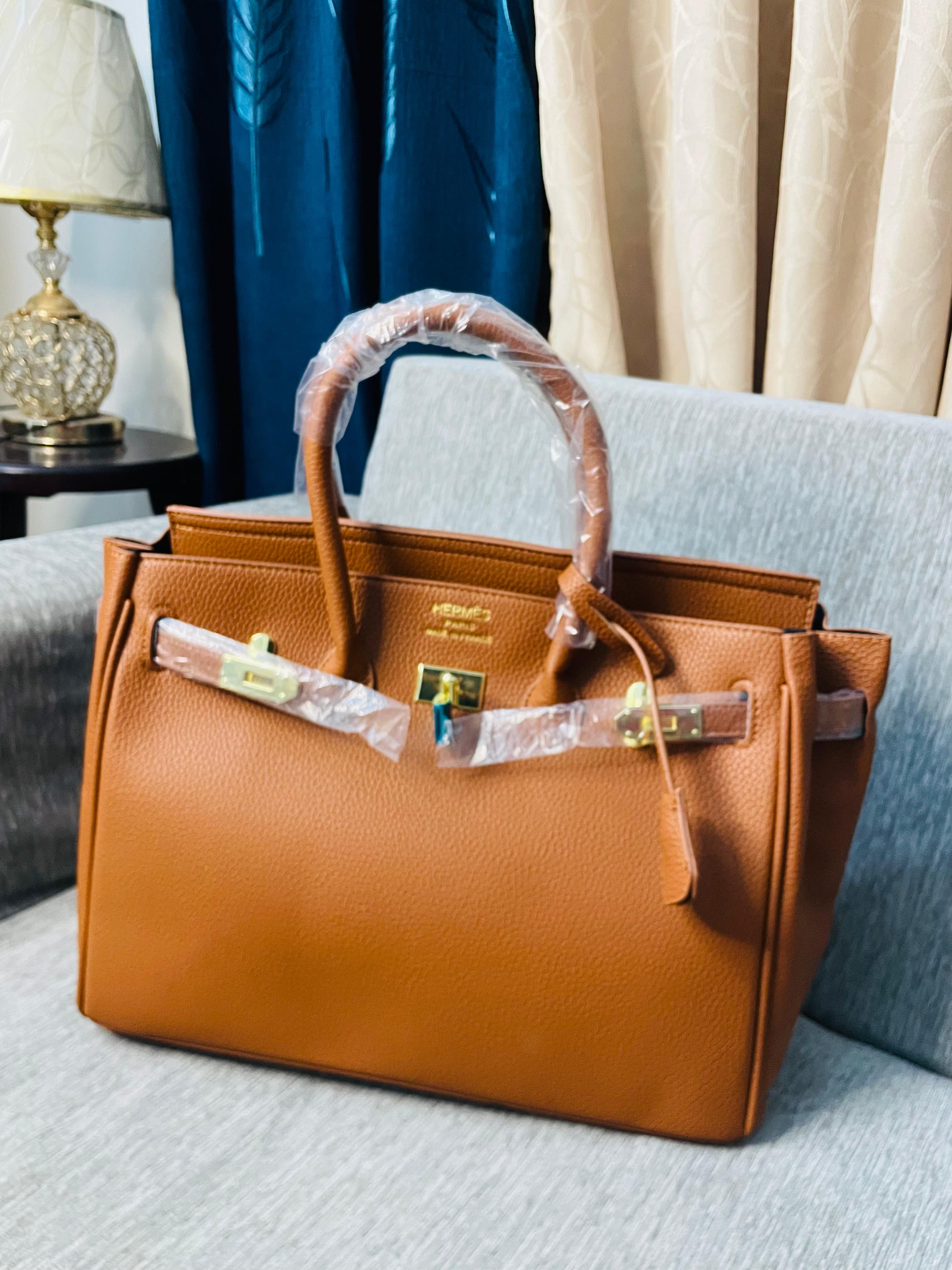 Harms Platinum Tote bag  with long strap