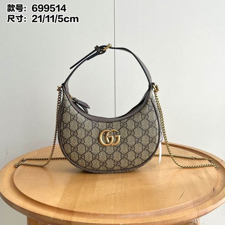 GG moon shape bag